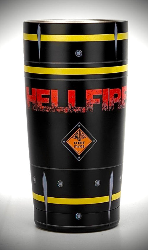 20oz HELLFIRE Guided Missile Tumbler - Military Inspired - Insulated Drinkware