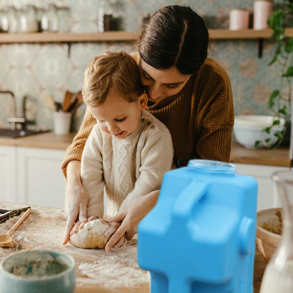 AquaBrick™ Food and Water Storage Container - 2 Bricks Plus Spigot - Free Shipping