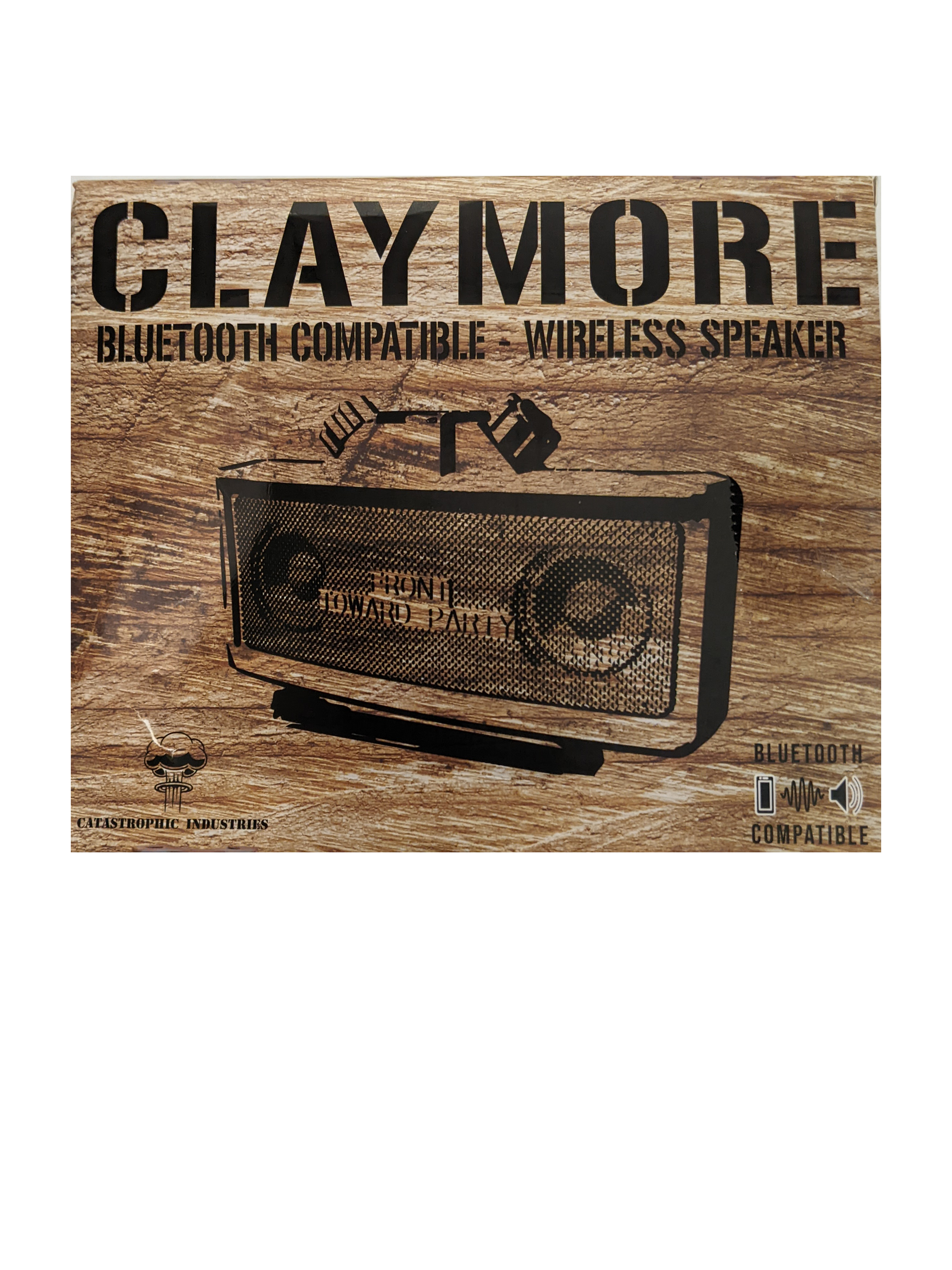 Claymore Portable Bluetooth Speaker