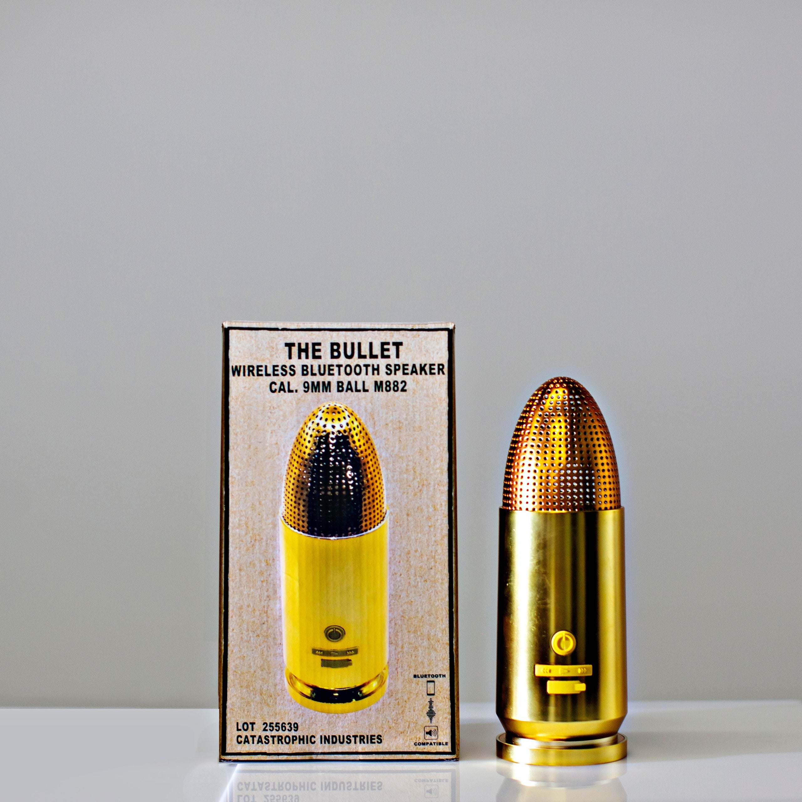 9mm Bullet Bluetooth Speaker