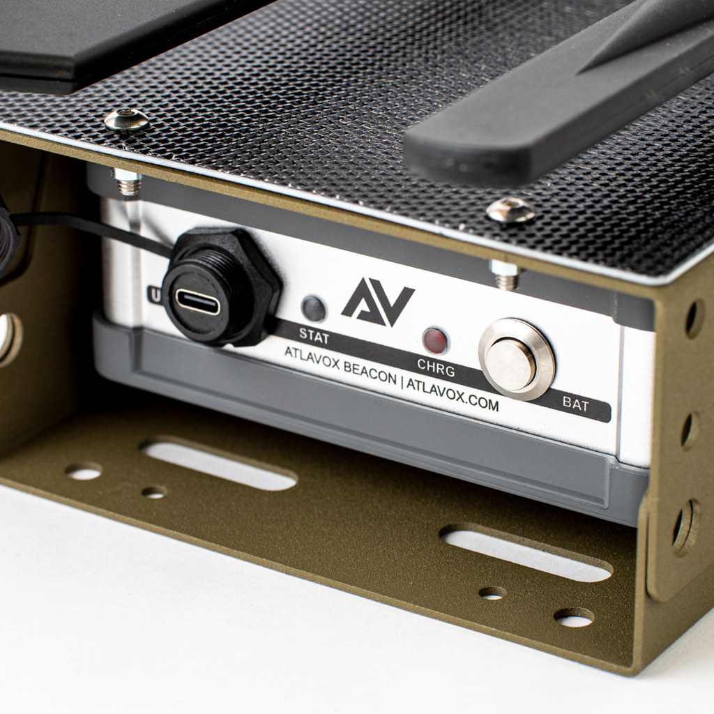 Atlavox Beacon Solar Meshtastic Node – Preconfigured